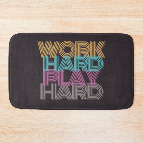 Item preview, Work Hard Play Hard designed and sold by wintklc.