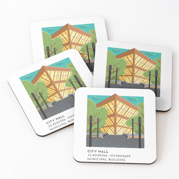 Item preview, Tempe City Hall  designed and sold by DreamBoxArt.