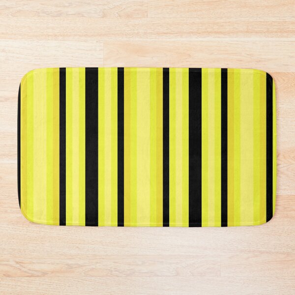 Item preview, Yellow and Black Vertical Stripes designed and sold by designlee.
