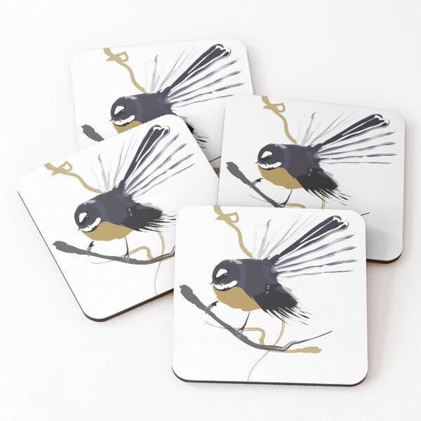 Item preview, Fantail Piwakawaka designed and sold by Anna McKay.