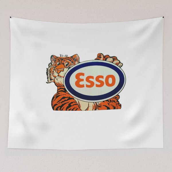 Item preview, Vintage Tiger Oil Esso Gas Petrol Halftone designed and sold by ShamusSleuth.