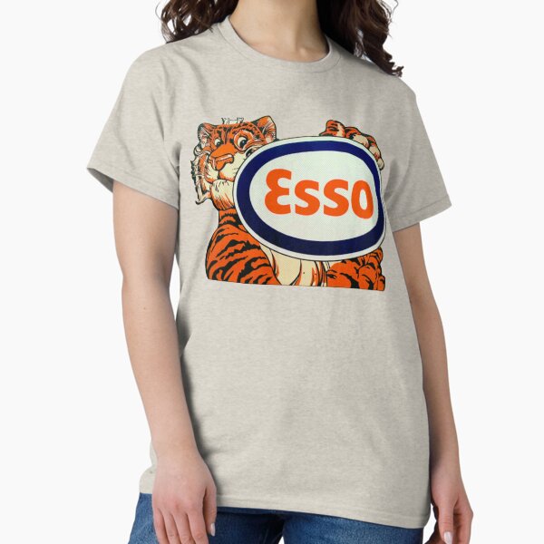 Item preview, Vintage Tiger Oil Esso Gas Petrol Halftone designed and sold by ShamusSleuth.