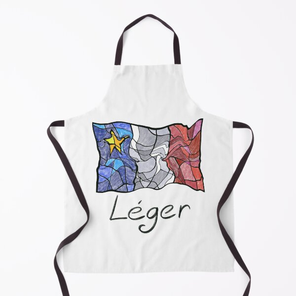 Item preview, Acadian Flag pastel liquid mosaic Léger - Drapeau acadien mosaïque liquide pastel vitrail Léger designed and sold by ColoursOfFrance.