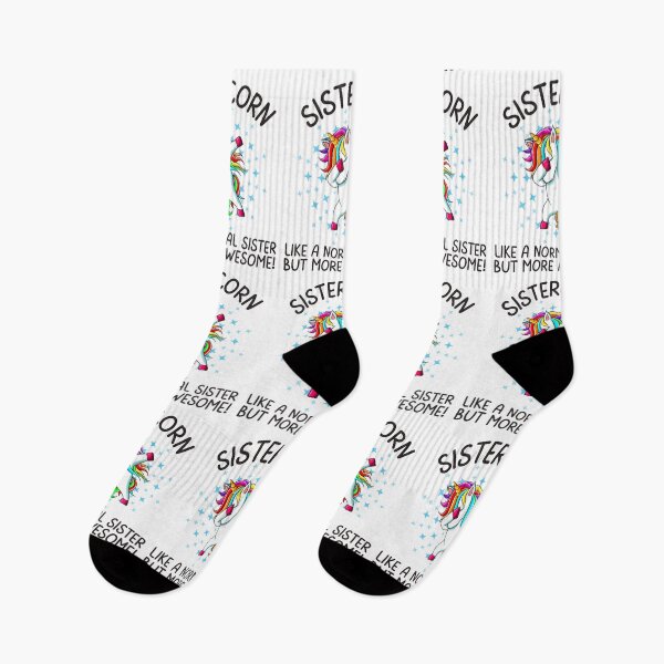Item preview, Sistercorn like a normal sister but more awesome, Funny Gifts For Sister's who like dabbing unicorns and being awesome designed and sold by Auntieck.