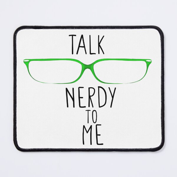 Item preview, Nerdy Talk Green designed and sold by lezell.