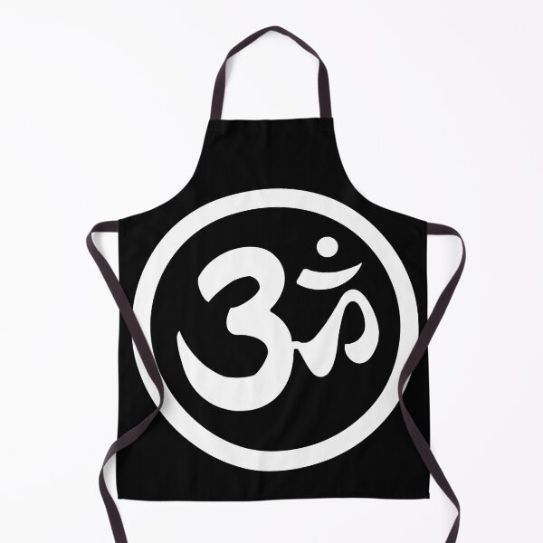 Artikelvorschau, Weißes Om Aum HD HQ-Symbol Hindi entworfen und verkauft von ShamusSleuth.