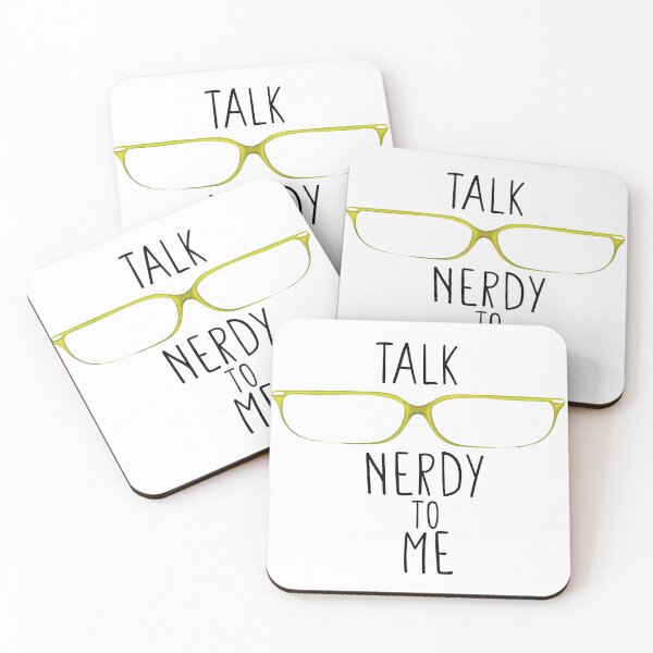 Item preview, Nerdy Talk Yellow designed and sold by lezell.