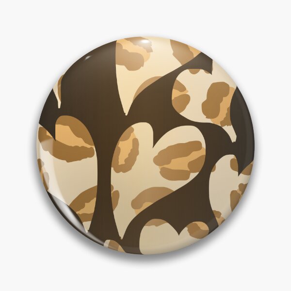 Item preview, Heart Leopard Print Repeat Pattern  designed and sold by Angela Cini.