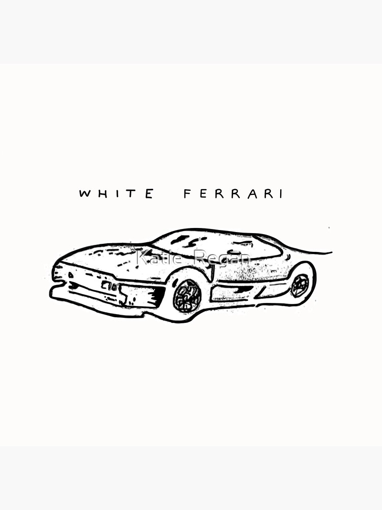 White ferrari frank ocean