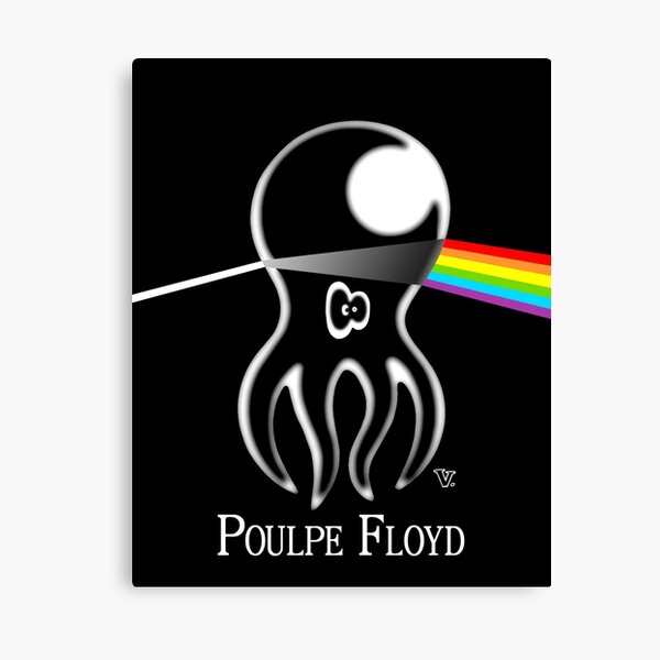 Poulpe Floyd Impression sur toile