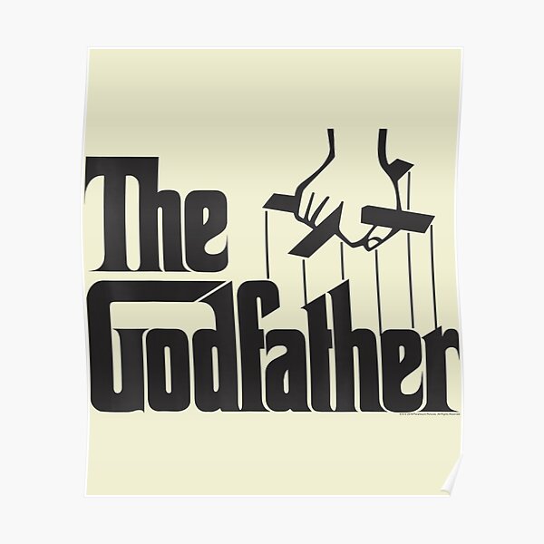 The Godfather Logo Posters for Sale | Redbubble