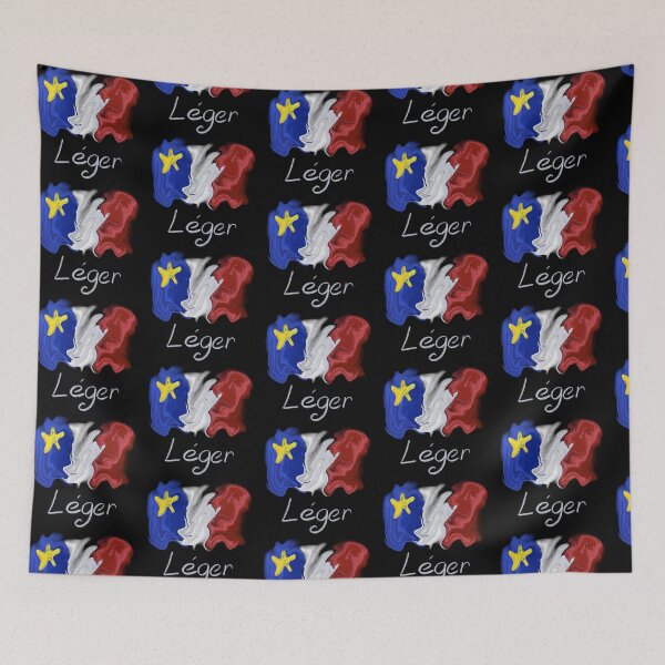 Aperçu de l'œuvre Drapeau acadien liquide pastel Léger créée et vendue par ColoursOfFrance.
