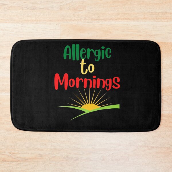 Item preview, Allergic to Mornings  designed and sold by Peter Stawicki.