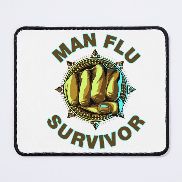 Item preview, Man Flu Survivor designed and sold by Michael Christian.