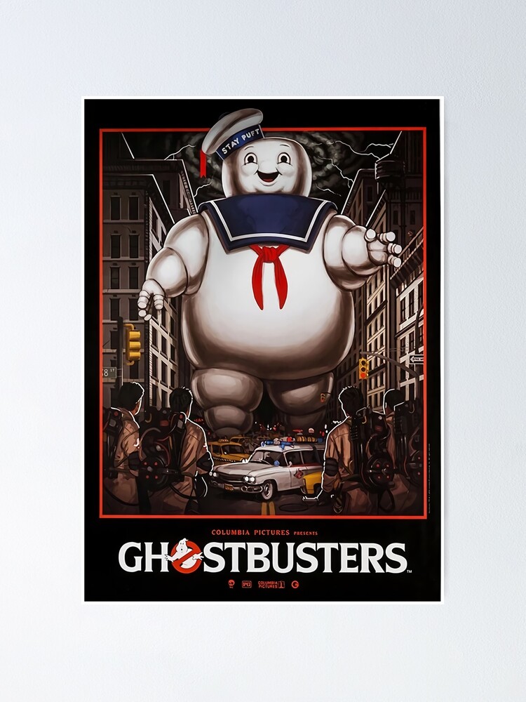 Ghost Busters Vintage Classic Movie Wall Art Poster – Aesthetic Wall Decor