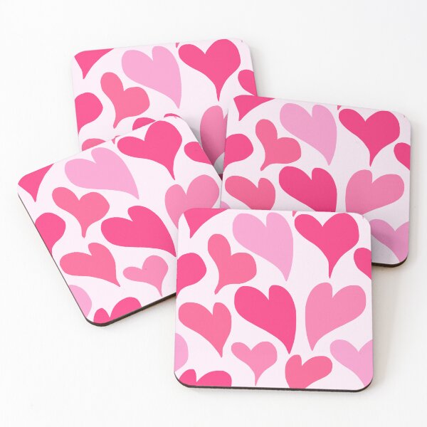 Item preview, Pink Heart Seamless Pattern Design designed and sold by Angela Cini.