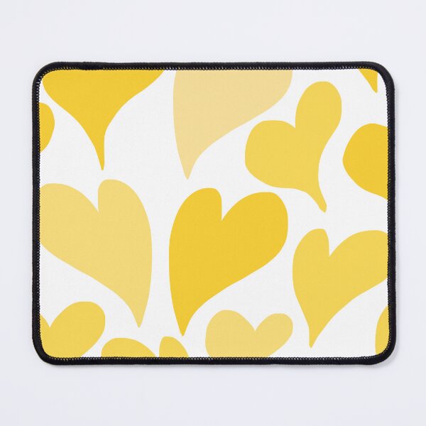 Item preview, Yellow Heart Seamless Pattern Design designed and sold by Angela Cini.