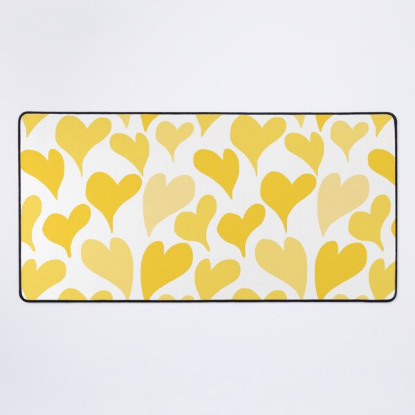 Item preview, Yellow Heart Seamless Pattern Design designed and sold by Angela Cini.