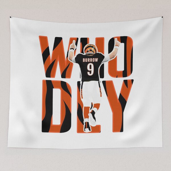 Item preview, Joe Burrow Who Dey American Football designed and sold by LouisUS.