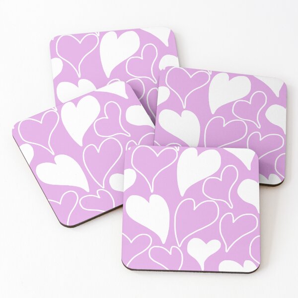Item preview, Pink Heart Seamless Pattern Design designed and sold by Angela Cini.