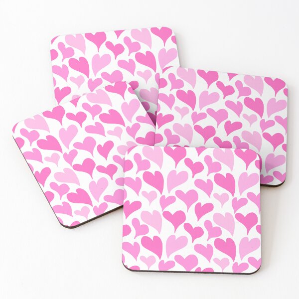 Item preview, Pink Heart Seamless Pattern Background designed and sold by Angela Cini.