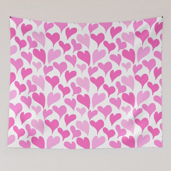 Item preview, Pink Heart Seamless Pattern Background designed and sold by Angela Cini.