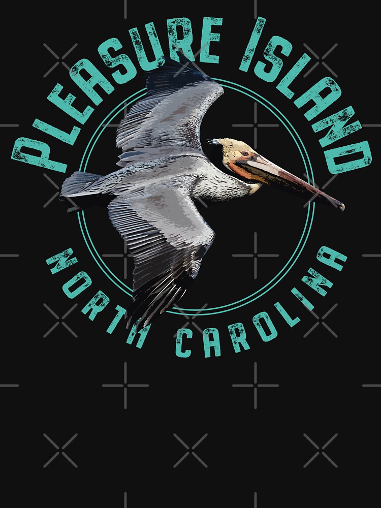 Pleasure Island North Carolina Pelican Bucket Hat | Redbubble