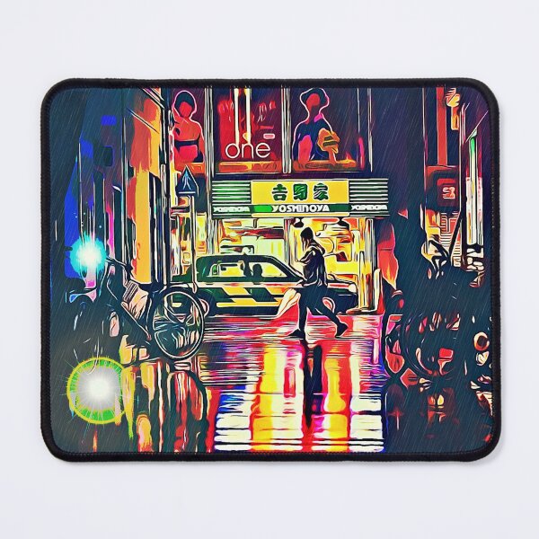 Item preview, Surreal Scene Down an Alleyway in Japan designed and sold by RyanCaudell.