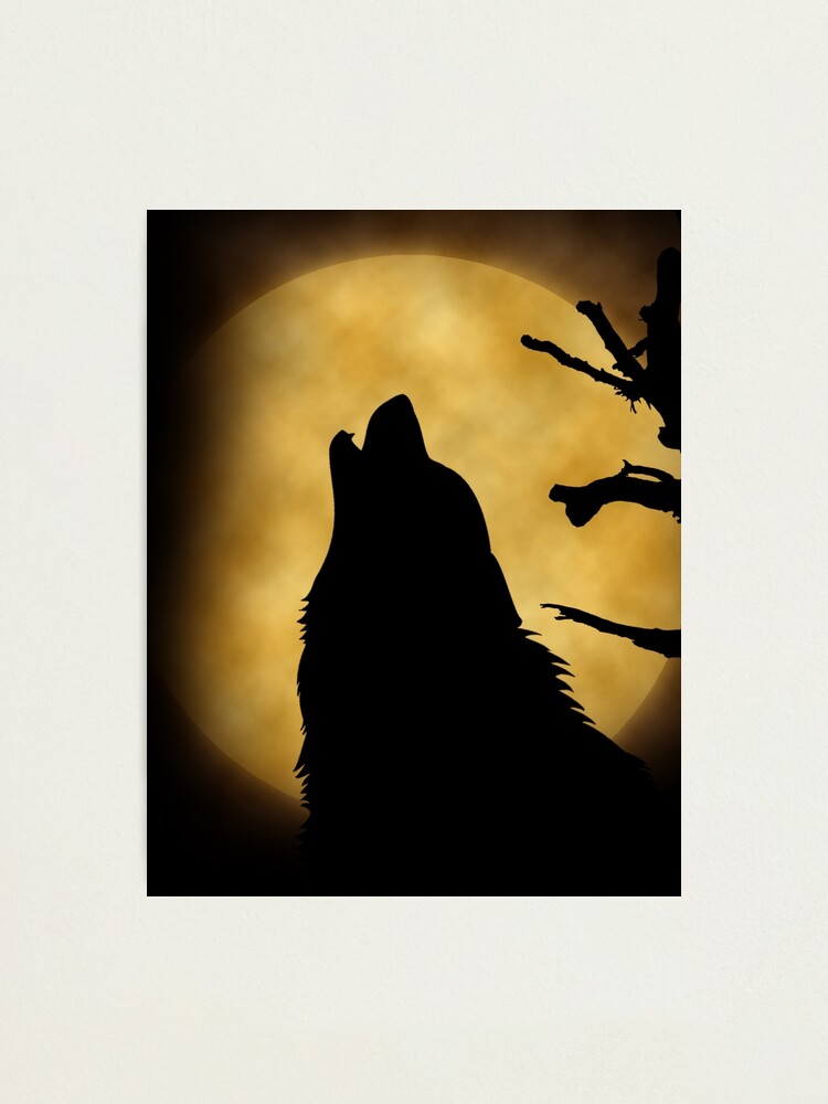 Lámina fotográfica «Sonido de aullido de lobo» de Stalik13 | Redbubble