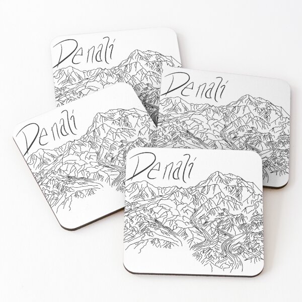 Item preview, Denali Line Drawing Named designed and sold by Corrie Mick.