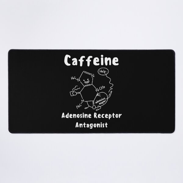 Item preview, Caffeine – Adenosine Receptor Antagonist – Funny Caffeine designed and sold by cinsarad.