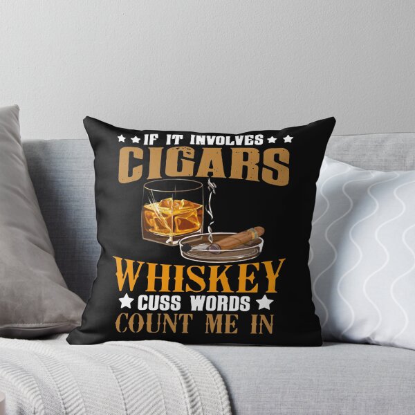 Artikelvorschau, Wenn es um Zigarren geht, zählen Whiskey-Fluchwörter auf mich entworfen und verkauft von smallcatvn.