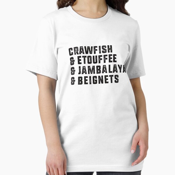 Item preview, Crawfish And Beignets Funny Cajun Crawfish Boil Seafood designed and sold by 14thFloor.