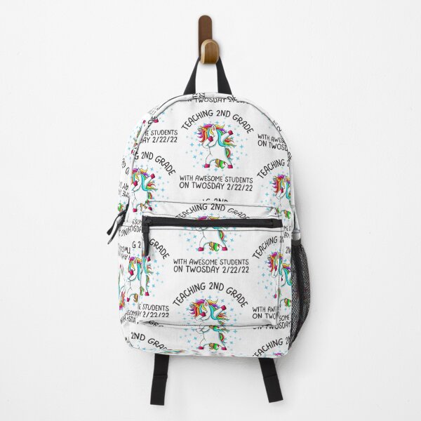 Item preview, Teaching 2nd Grade On Twosday 2.22.22, Fun print for teachers who like dabbing unicorns and being awesome designed and sold by Auntieck.