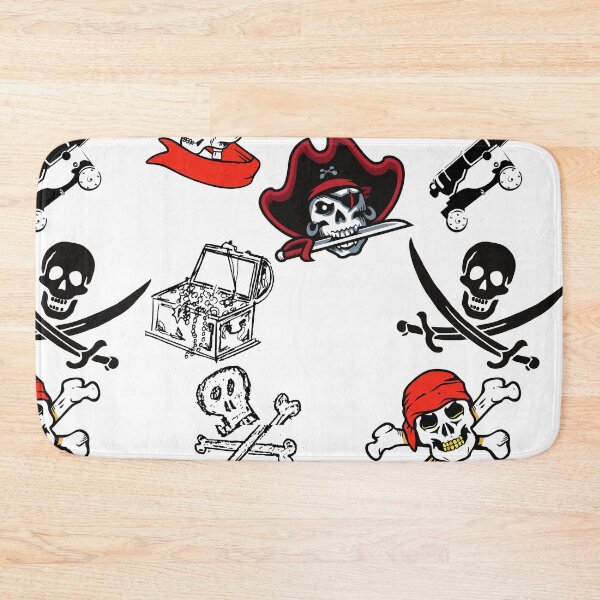 Item preview, Pirate Pattern designed and sold by monrigdesigns.