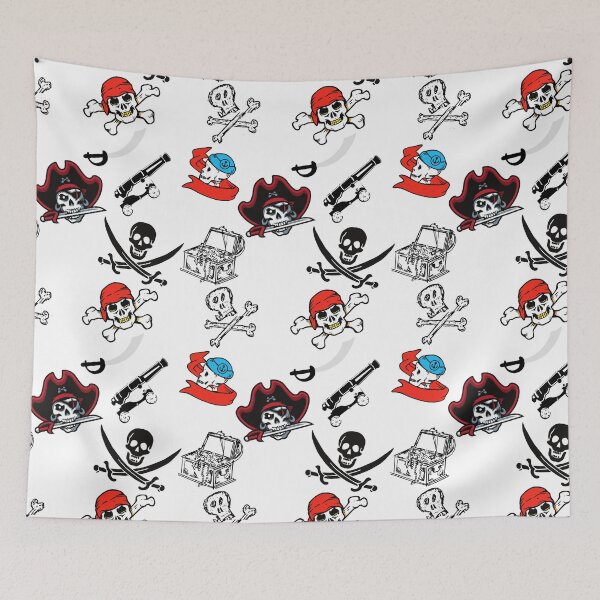 Item preview, Pirate Pattern designed and sold by monrigdesigns.