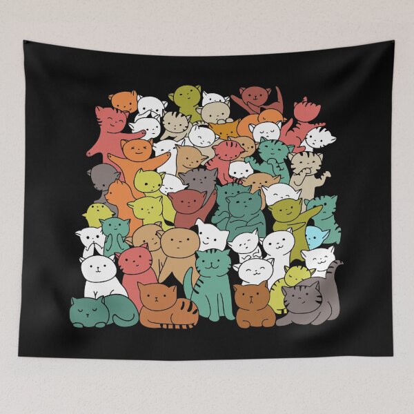 Item preview, Lord of the cats -funny cat design designed and sold by Tanuja  Sharma.