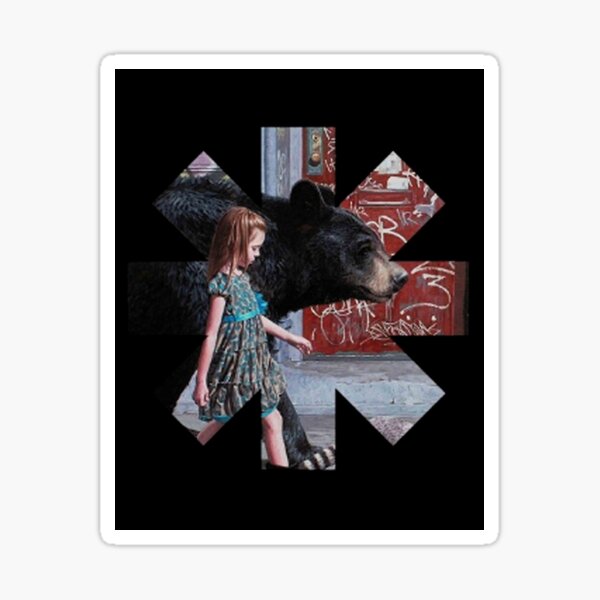 girl hot chili bear Sticker