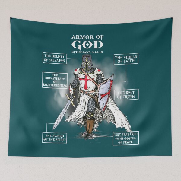 Item preview, armor of god bible verse great   religious christian  designed and sold by HaiHaiAnh.