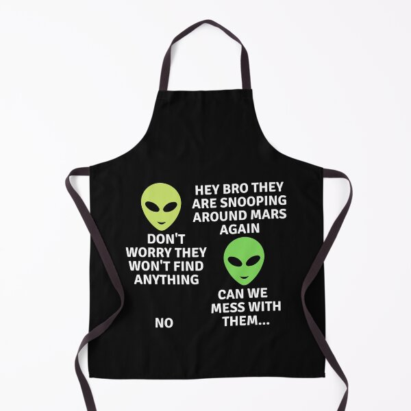 Item preview, two aliens talking about messing with the rover designed and sold by Vicente Saenz jr.
