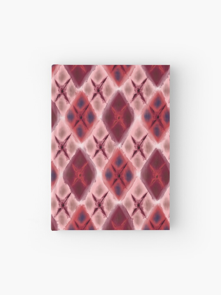 Thumbnail 1 of 3, Journal, Argyle Dragon Scale: Strawberry Valentines Color designed and sold by BlazeraptorGirl.