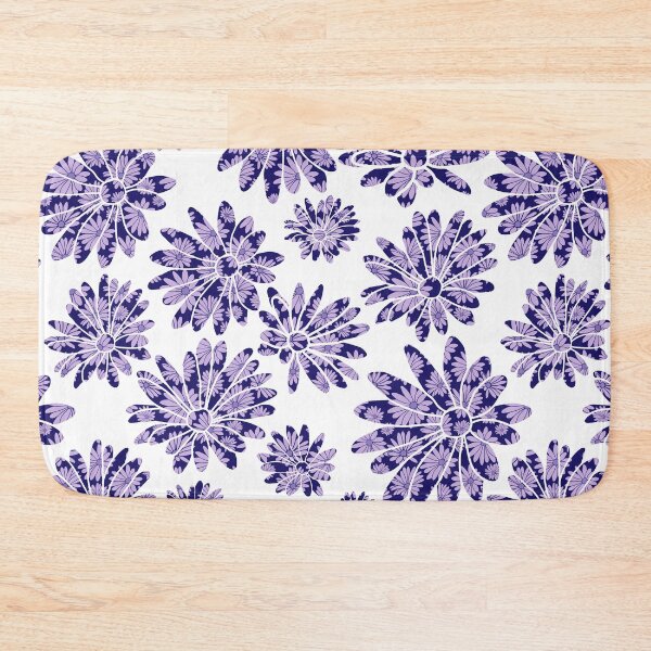 Item preview, Colorful Margaret Flower Floral Textile Repeat Pattern Background designed and sold by Angela Cini.