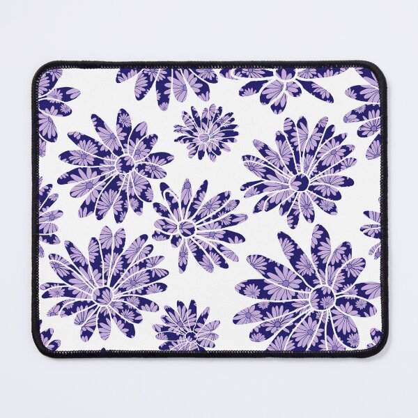 Item preview, Colorful Margaret Flower Floral Textile Repeat Pattern Background designed and sold by Angela Cini.
