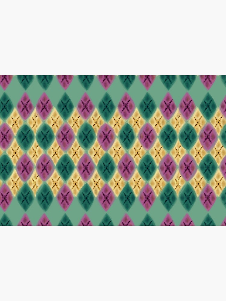 Thumbnail 6 of 6, Bath Mat, Argyle Dragon Scale: Classic Magic Color designed and sold by BlazeraptorGirl.