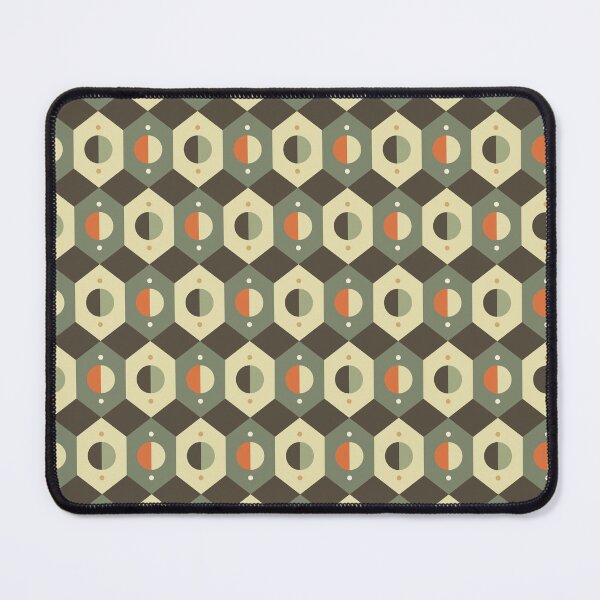 Item preview, Demantur, Circle in Diamond Patterns - Retro Color Scheme designed and sold by BesanoStyle.