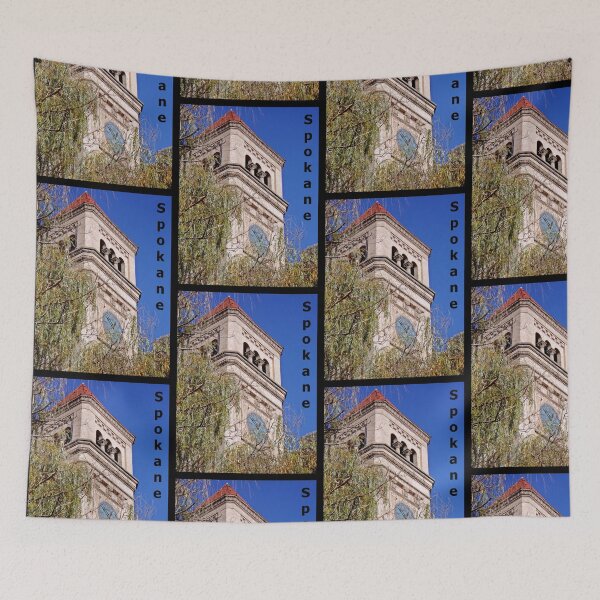 Item preview, Willow Clock Tower designed and sold by VikingVisual.