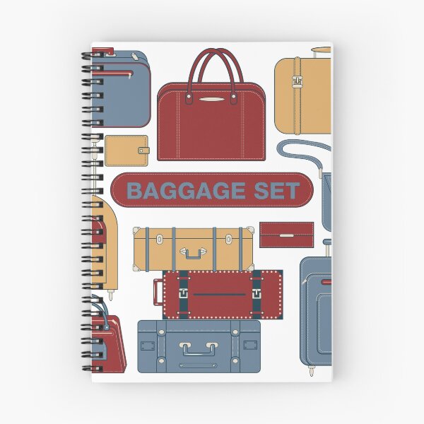Item preview, Baggage Set for Travel Time. Different Bags and Suitcases designed and sold by ivector.