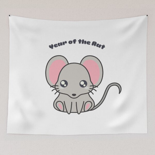 Item preview, Kawaii Year of the Rat designed and sold by WhimsyMarie.
