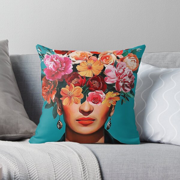 Woman Face Pillows and Cushions for Sale Redbubble