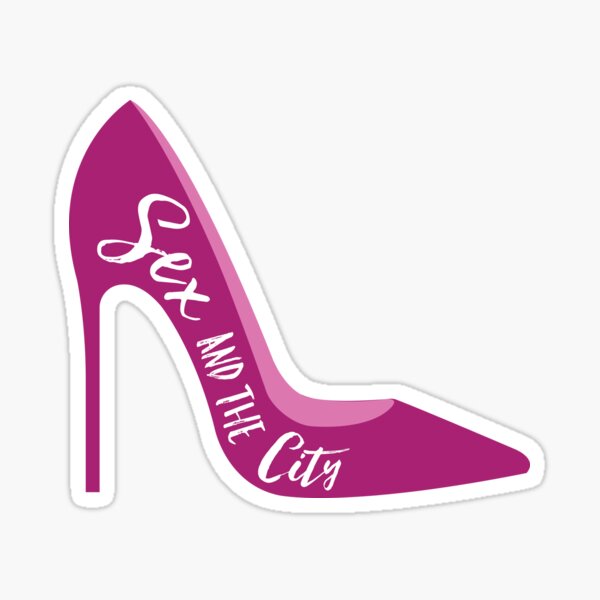 Sex and the Shoe Sticker